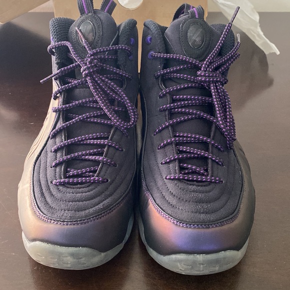 🍆 2010 Nike Air 1/2 Cent Eggplant PENNY HARDAWAY - Mens 9.5 DEADSTOCK 🍆 - Picture 5 of 14